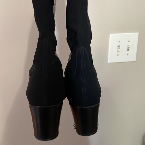 Stuart Weitzman Stand Leather Over-The-Knee Boot - Picture 7 of 11